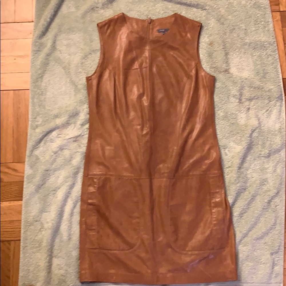 VINCE brown dress